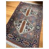 Persian Dergazine Hand-Knotted Wool Rug