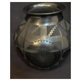 Eusebio Sandoval Mata Ortiz Black Jar