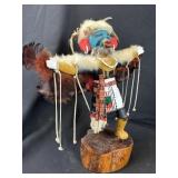 Native American Hopi Eagle Dancer Kachina Doll