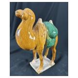 Chinese Sancai Tang-Style Camel Figure