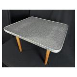 MCM Atomic Boomerang Laminate End Table