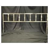 MCM Chrome Modernist Headboard 78" Wide