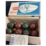 Vintage 1960sï¿½70s Sportcraft Bocce Ball Set