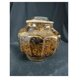 Korean Iron Brown Glaze Covered Jar