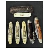 6 Solingen Germany Pocket Knives Munich Souvenir