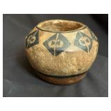 Southwestern Native American Geometric Pottery Jar