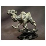 Bactrian Camel Bronze Figurine