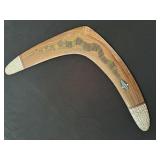 Australia Aborigine Tribe Wood Returning Boomerang