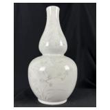 Chinese White Sgraffito Double Gourd Vase