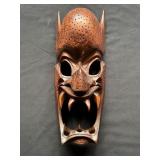 Filipino Tribal MoonEater Dragon Wood Demon Mask