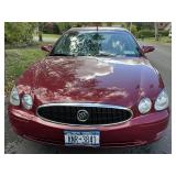 2005 Buick LeCrosse Sedan LCR 4 Dr. Red