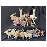 23 Vintage Japan Reindeer Napco Kreiss Putz