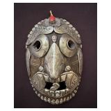 Nepal Tibetan Cham Kapala Ritual Skull Mask