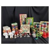 Handblown Glass Christmas Ornament Lot Shiny Brite