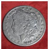 1889-S  MORGAN SILVER DOLLAR