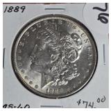 1889  MORGAN SILVER DOLLAR