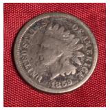 1859 INDIAN HEAD CENT