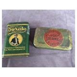 TWO VINTAGE TOBACCO TINS