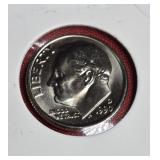 1990-D ROOSEVELT DIME MS-UNC