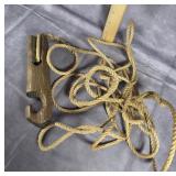 ANTIQUE WOOD WELL BUCKET HOOK