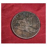 1857 FLYING EAGLE CENT