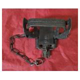 ANTIQUE COIL SPRING ANIMAL TRAP