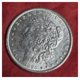 1890 MORGAN SILVER DOLLAR