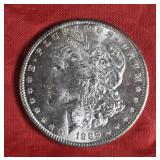 1889 MORGAN SILVER DOLLAR