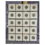 20 CT JEFFERSON NICKELS