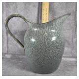 VINTAGE FARM HOUSE GRANITEWARE PITCHER