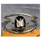 ALPACA MEXICO SILVER CUFF BRACELET