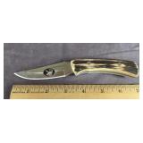 LIMITED EDITION 200 BUCK DEER KNIFE W/ BONE HANDLE