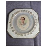 IMPERIAL CHINA "MRS.ROOSEVELT" 6" x 6" PLATE