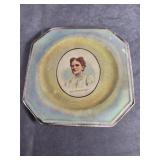 IMPERIAL CHINA "MRS. MCKINLEY" 6" x 6" PLATE