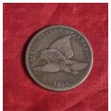 1858 FLYING EAGLE CENT