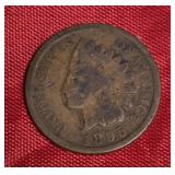 1895 INDIAN HEAD PENNY
