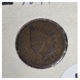 1891 INDIAN HEAD PENNY