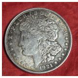 1921 MORGAN SILVER DOLLAR
