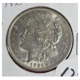 1921 MORGAN SILVER DOLLAR