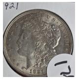 1921 MORGAN SILVER DOLLAR