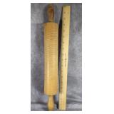 WOODEN SWIRL WOODEN ROLLING PIN