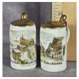 VTG. GERMAN STEIN SALT & PEPPER SHAKERS