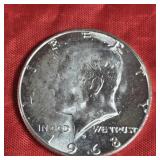 1968-D KENNEDY HALF DOLLAR MS-UNC 1968-D KENNEDY HALF DOLLAR MS-UNC