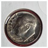 1980-P ROOSEVELT DIME MS-UNC 1980-P ROOSEVELT DIME MS-UNC