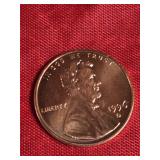 1996-D LINCOLN PENNY MS-UNC 1996-D LINCOLN PENNY MS-UNC