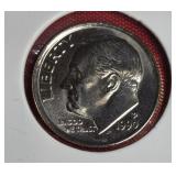 1990-P ROOSEVELT DIME MS-UNC 1990-P ROOSEVELT DIME MS-UNC