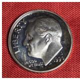 1990-S ROOSEVELT DIME PRF-UNC 1990-S ROOSEVELT DIME PRF-UNC