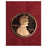 1978-S LINCOLN PENNY PRF-UNC 1978-S LINCOLN PENNY PRF-UNC