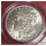 1896 PCGS MS63 MORGAN SILVER DOLLAR 1896 PCGS MS63 MORGAN SILVER DOLLAR
