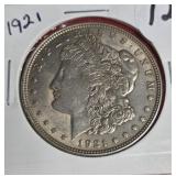 1921 MORGAN SILVER DOLLAR 1921 MORGAN SILVER DOLLAR
